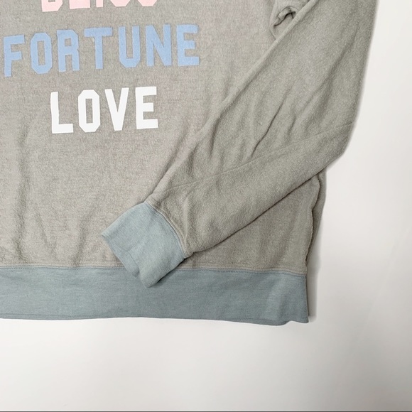 WILDFOX FORTUNE LOVE PULLOVER SWEATSHIRT - Picture 5 of 9